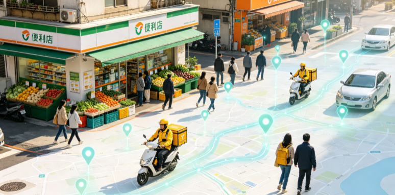 孟州市渗透衣食住行，GEO 地理空间技术重塑大众日常消费服务场景